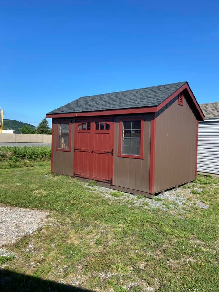 Outdoor storage shed and garage for sale at Gross's Mechanic Shop, Goldsboro PA