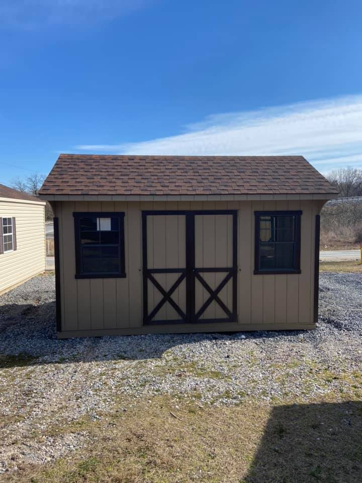 Outdoor storage shed and garage for sale at Gross's Mechanic Shop, Goldsboro PA